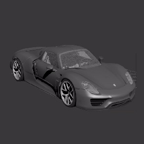3D模型-保时捷918 Porsche 91