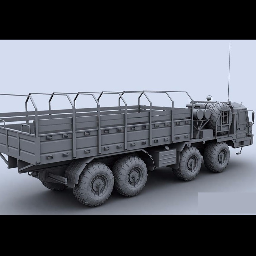 3D模型-装甲车，大卡车BAZ-6306