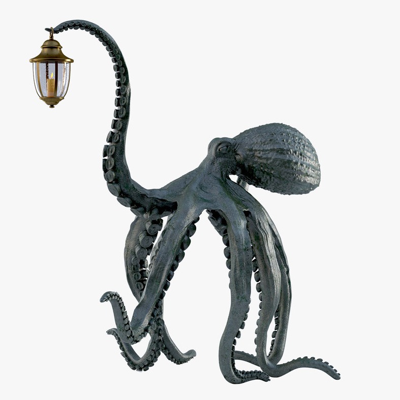 章鱼灯雕像（Octopus Lamp Statue）