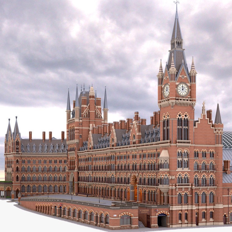 圣潘克拉斯火车站模型（St Pancras Train Station）