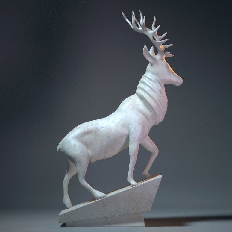 家居鹿摆件（Deer Sculpture）