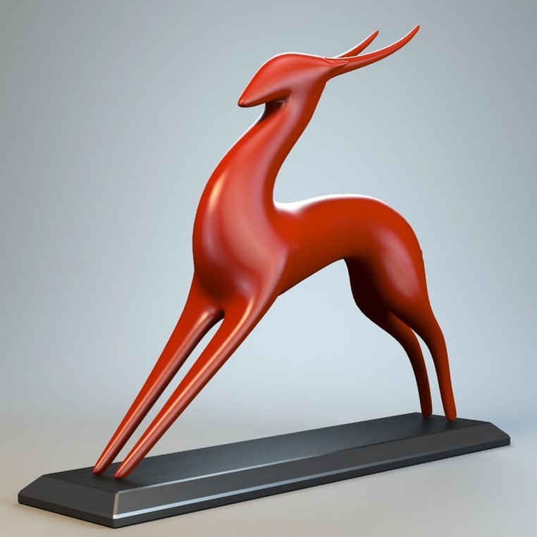 羚羊雕塑（Antelope Sculpture）