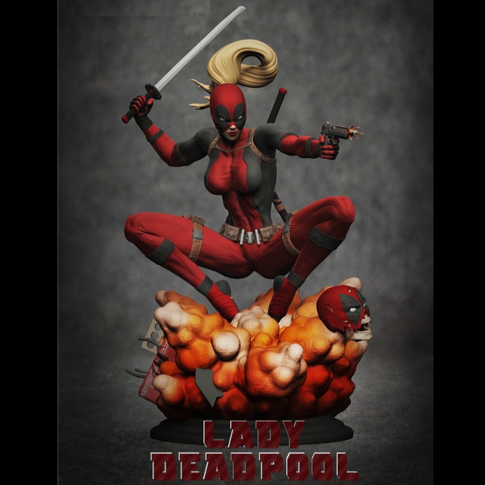 Lady deadpool女版死待