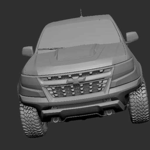 3D模型-雪佛兰工具车