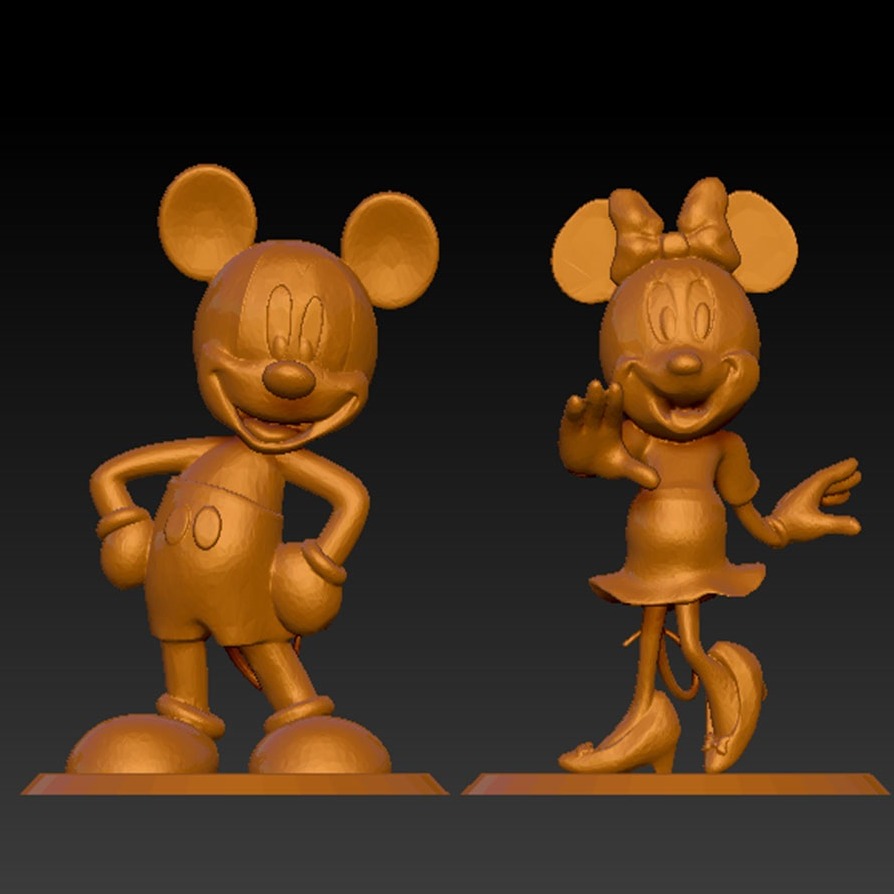 米老鼠 米奇米妮 3D打印