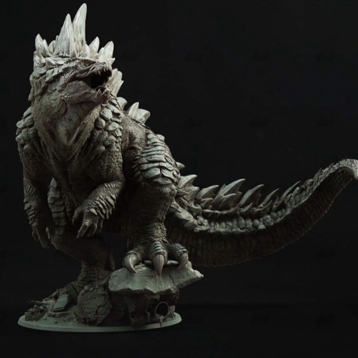 哥斯拉2021版高精模型