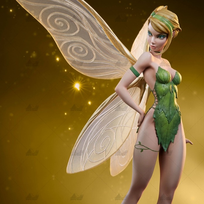 小叮当/廷克·贝尔 3D打印模型