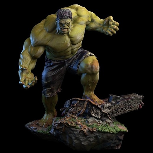 绿巨人汉克复联4版 3D打印模型