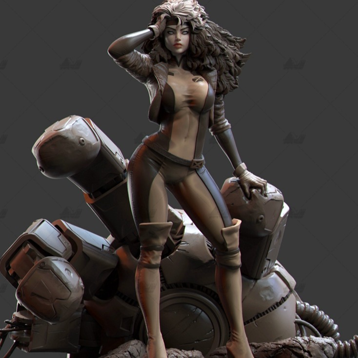 X-MEN 罗刹小淘气 3D打印模型