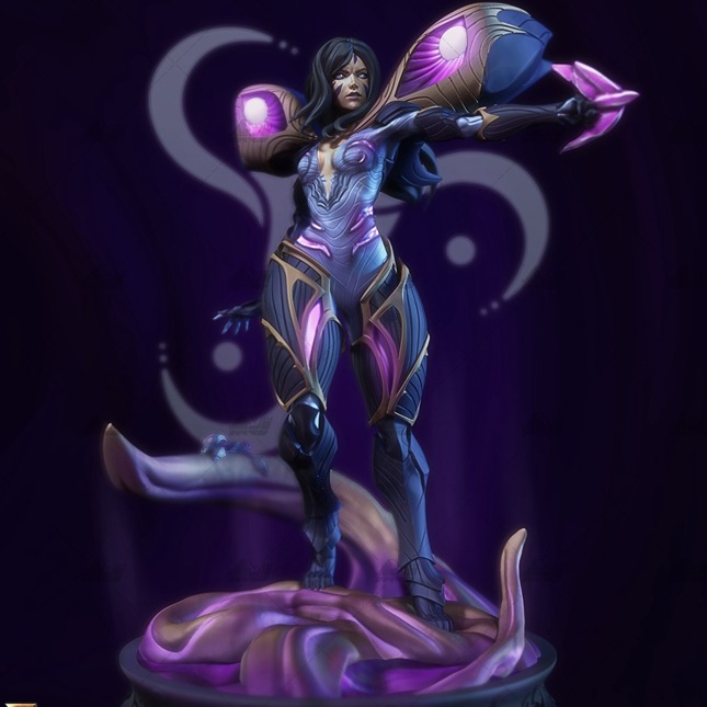 虚空之女[英雄联盟]3D打印模型