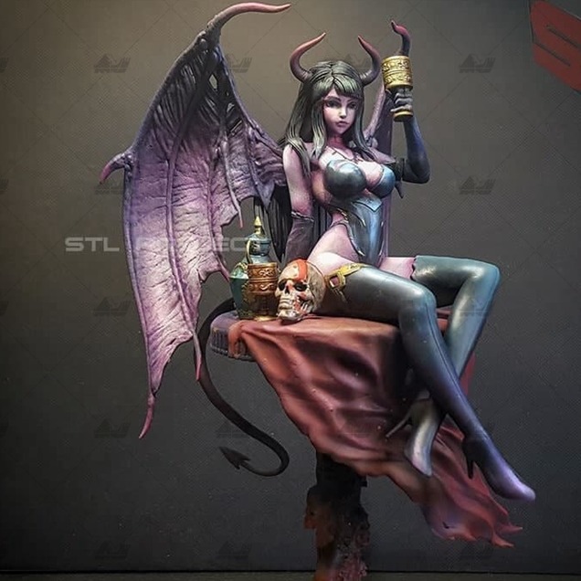 魅魔莉莉丝[二次元版]3D打印模型