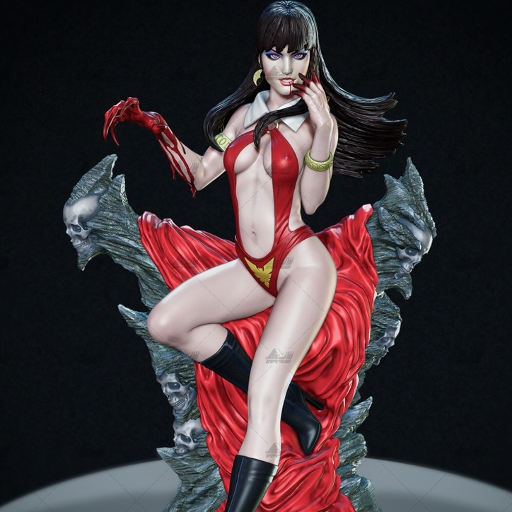 梵蓓娜[吸血鬼姬]3D打印模型