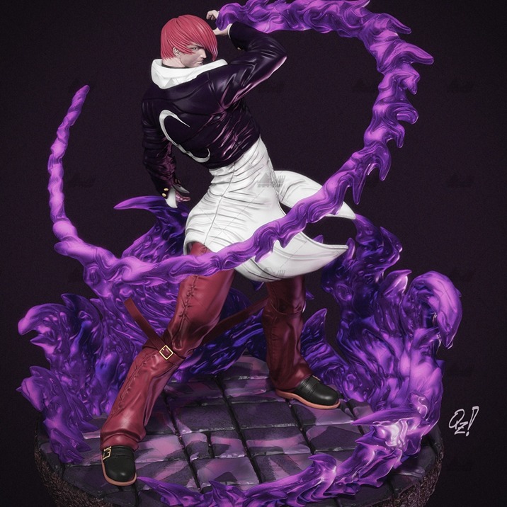 八神庵Yagami[拳皇]3D打印模型stl数据