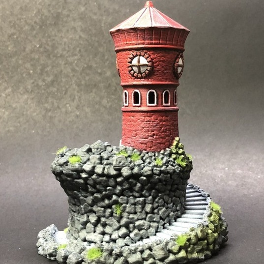 禁忌岛灯塔 3D打印模型stl游戏人物