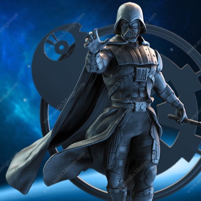 Darth Vader绝地武士 3D打印模型
