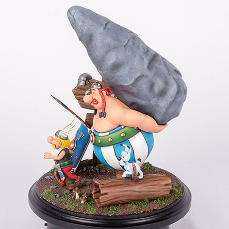 高卢勇士大型场景 3D打印模型