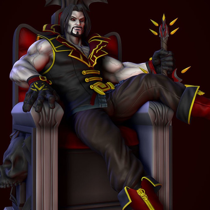 命运守护者吸血公爵 3D打印模型