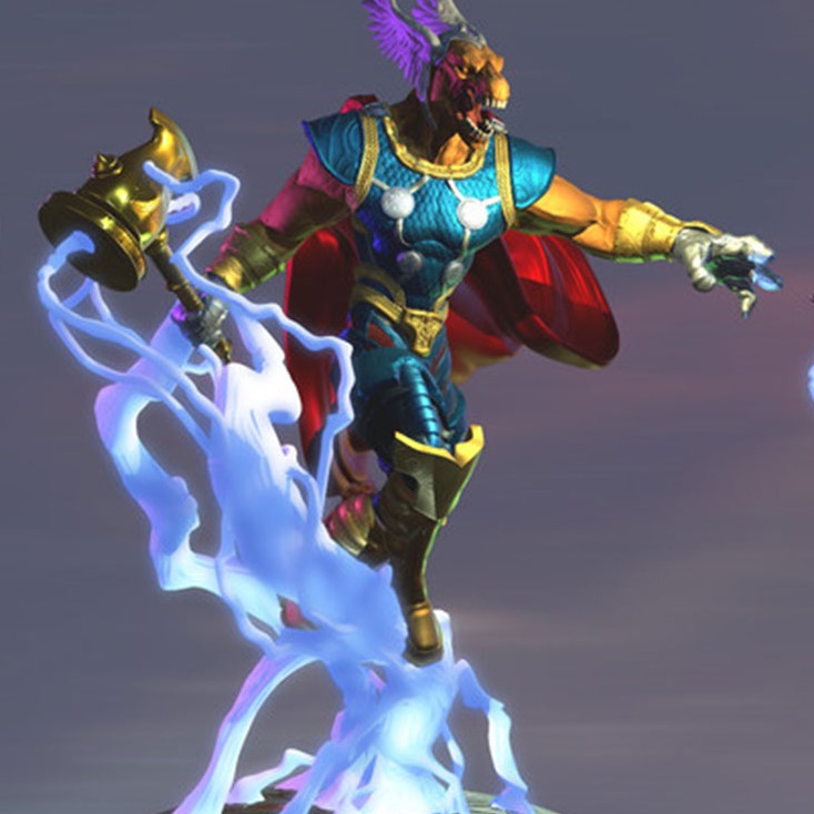 马面雷神贝塔 雷(分体+整体版) 3D打印模型影视游戏手办