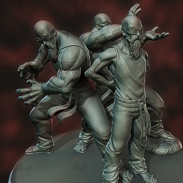 龟师傅|七龙珠 3D打印模型人偶影视游戏手办