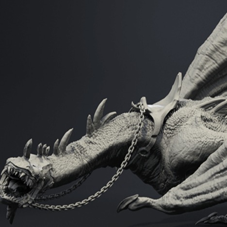 堕落的野兽 3D打印模型数据stl人物手办