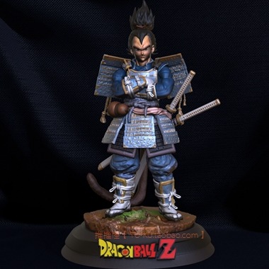 贝吉塔七龙珠[文件白胚]3D打印模型数据stl人物手办