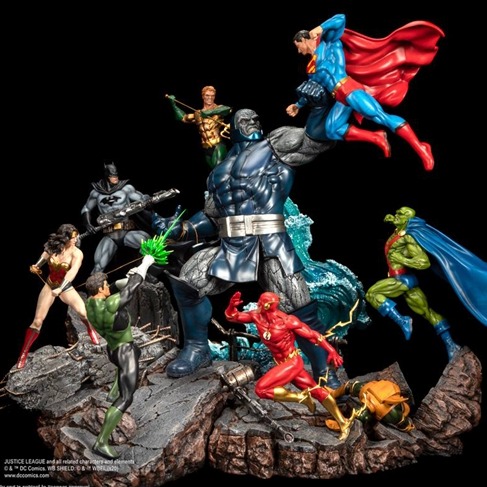 超人闪电海王蝙蝠侠3D打印模型数据stl人物手办