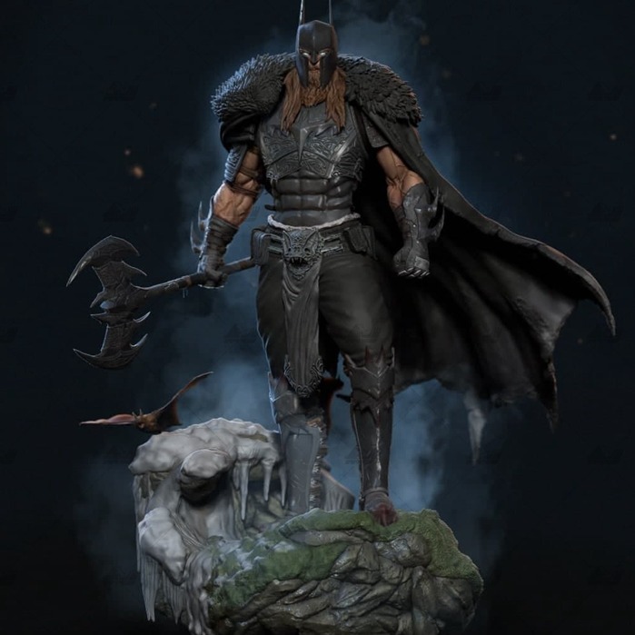 希尔瓦娜斯[魔兽世界]3D打印模型stl人物手办