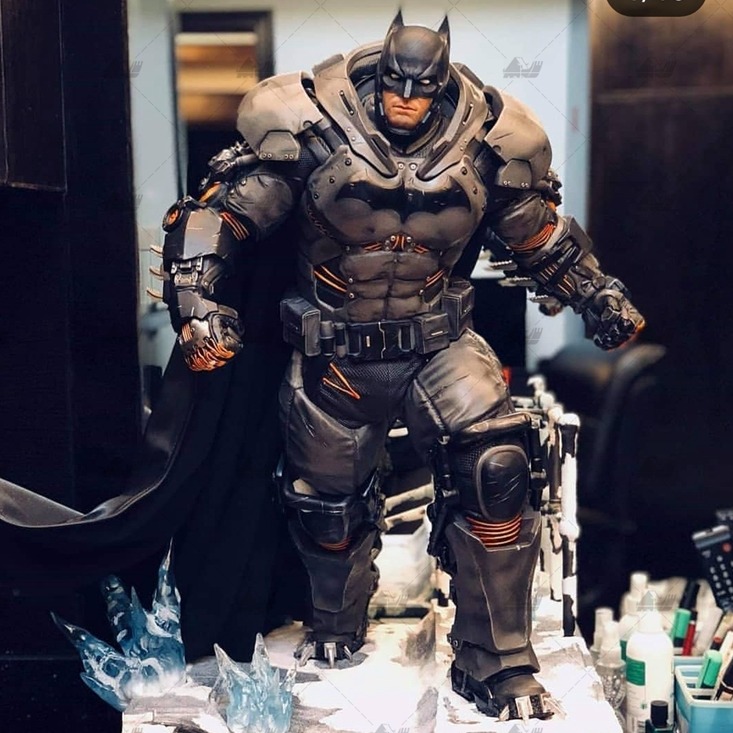 热能蝙蝠侠 EX版3D打印模型stl人物手办