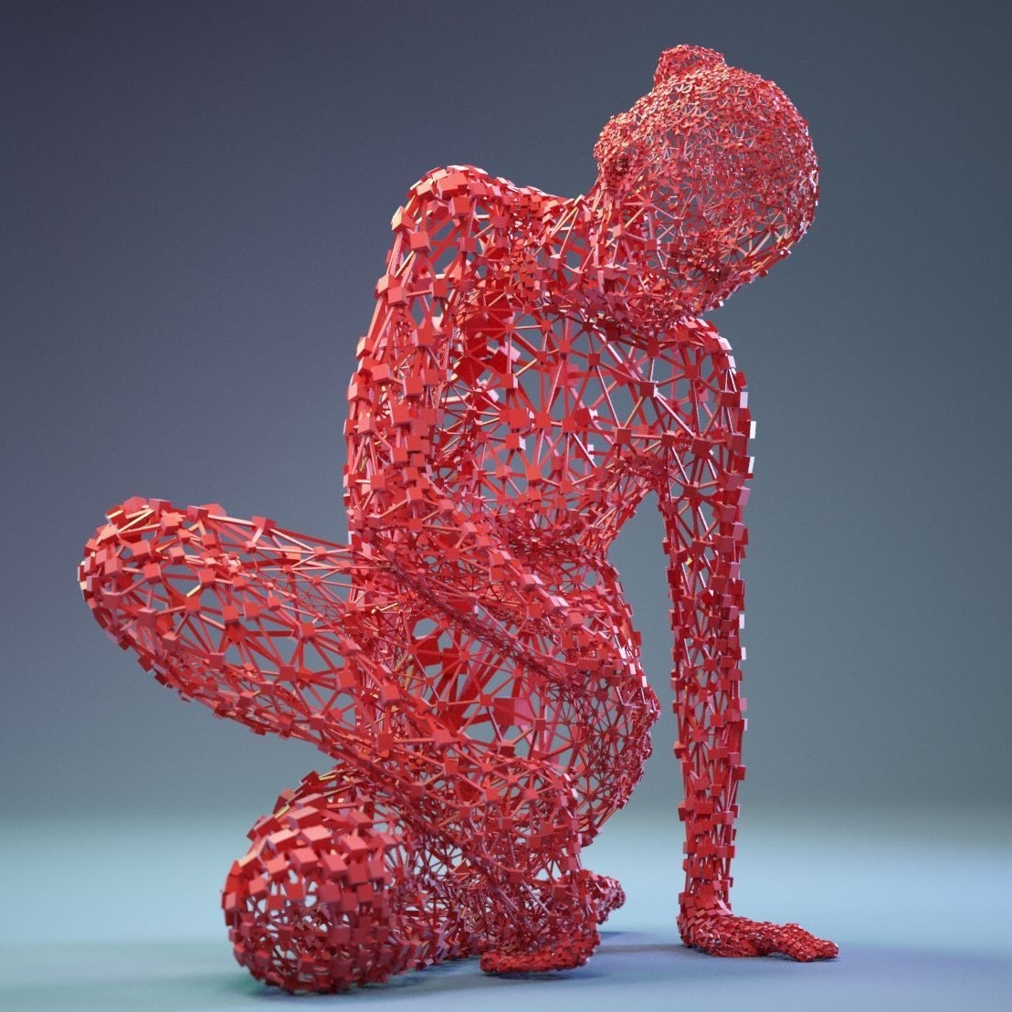 抽象女体 3D模型