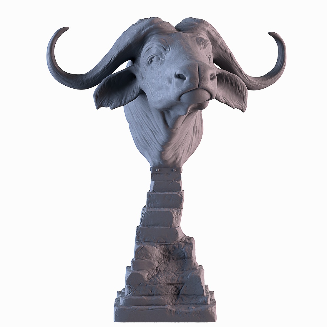 非洲公牛牛头摆件Buffalo