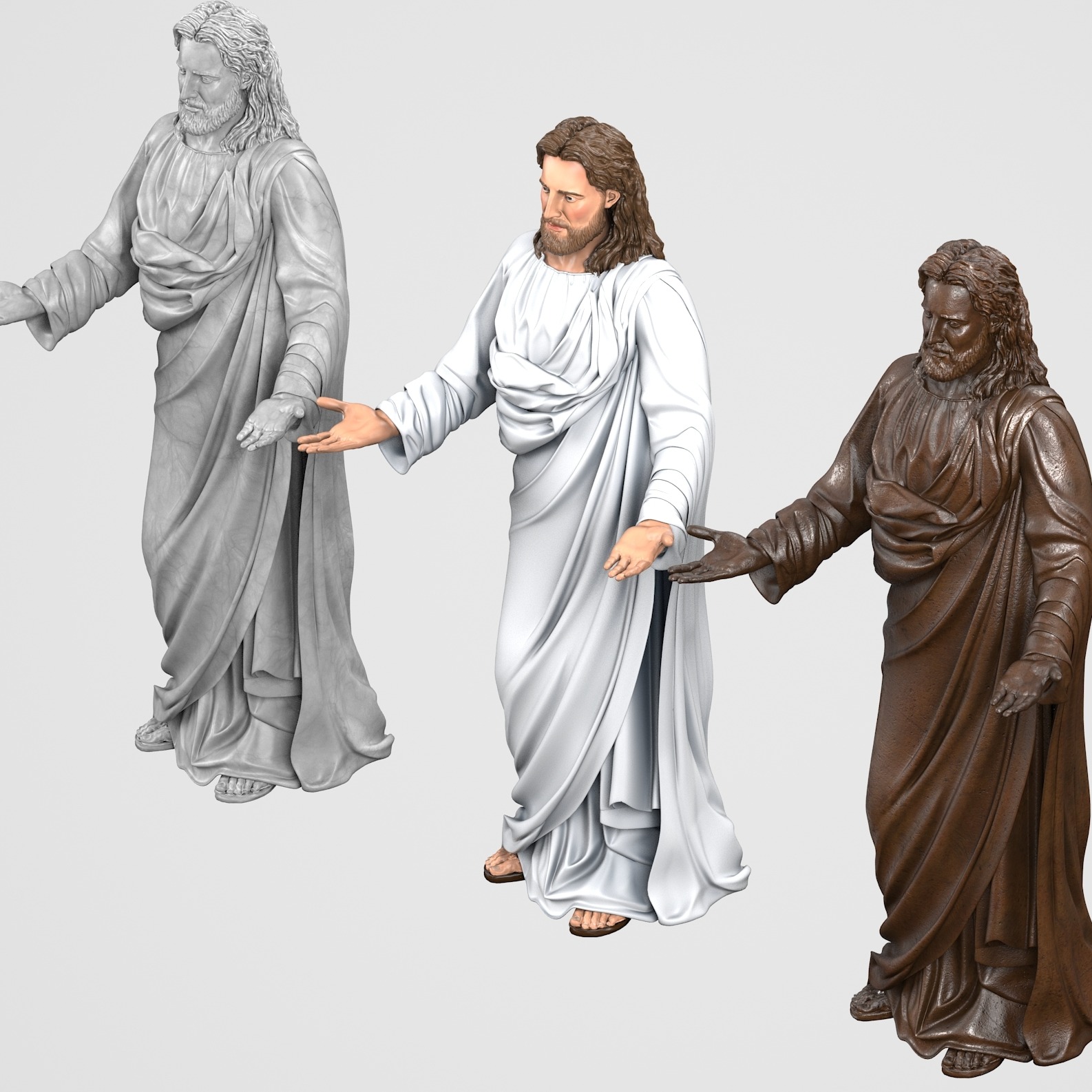 耶稣（Jesus）3D打印模型