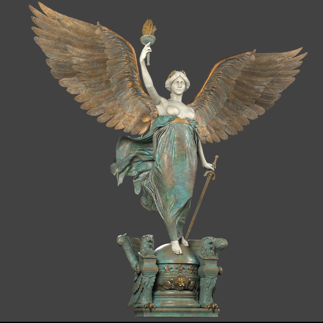 胜利女神Victory 3D打印模型