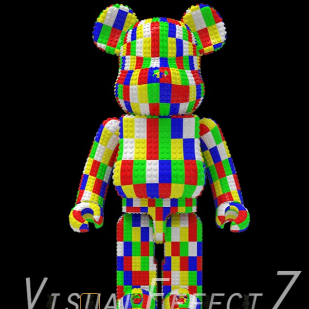 乐高版 积木熊 Bear Brick