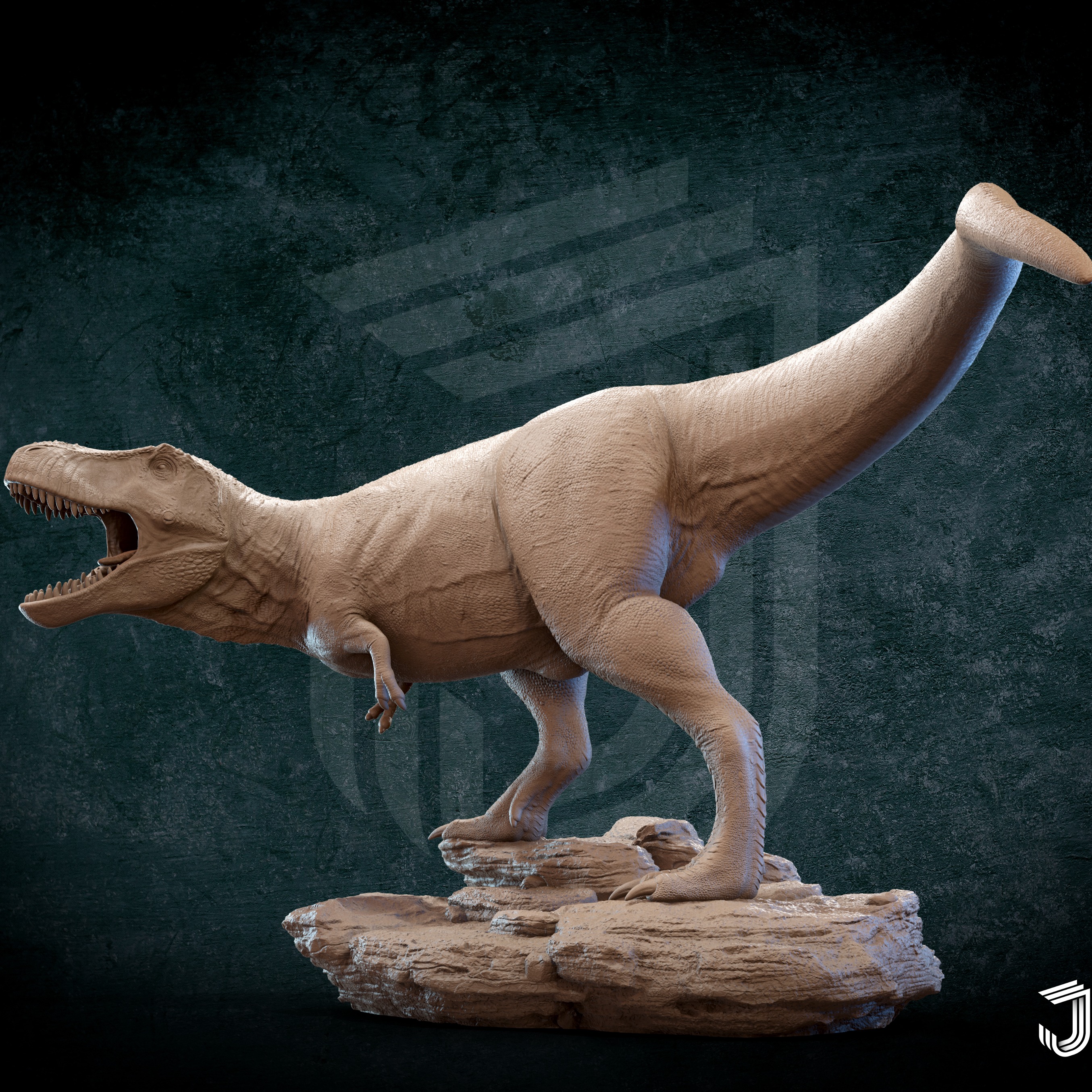3D模型-霸王龙3D打印模型T-rex
