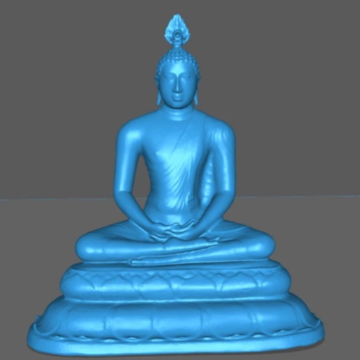 3D模型-斯里兰卡国家博物馆佛像3D扫描