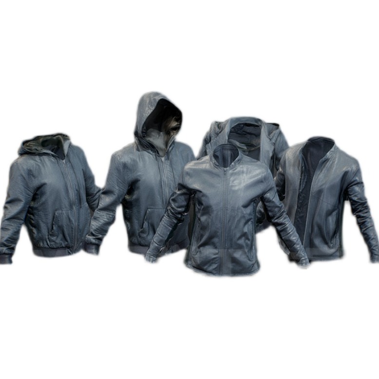 3D模型-卫衣夹克卫衣衣服男装模型