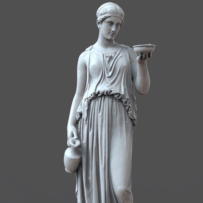 赫柏青春女神 3D打印模型