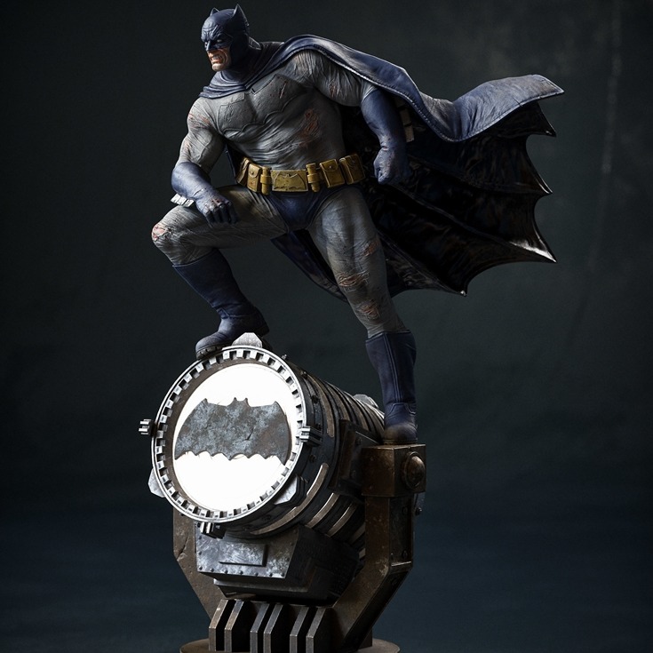 蝙蝠侠2021款高精/ 3D打印模型stl数据文件