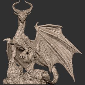 stl_dragon_miniature