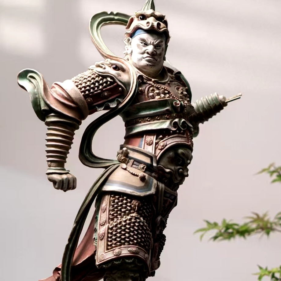 山西双林寺天下第一韦驮（韦陀天）