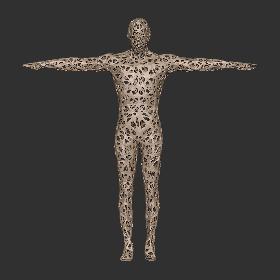 铁艺工艺品人体造型